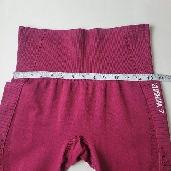 GYMSHARK Energy Seamless Leggings HIgh Waist Crop M - Picture 6 of 9